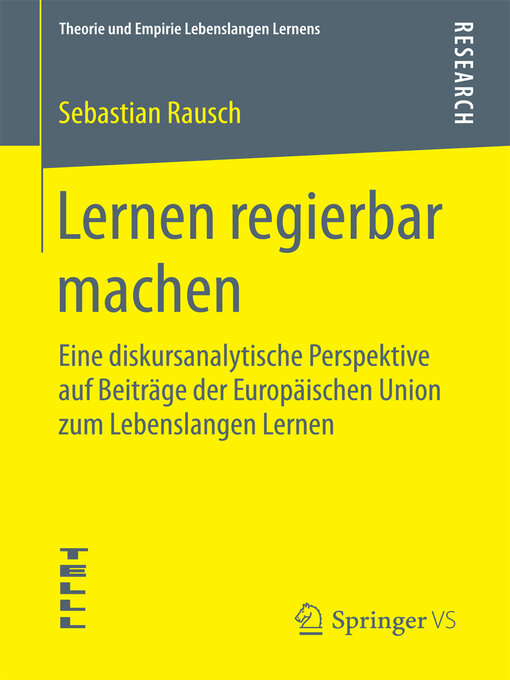 Title details for Lernen regierbar machen by Sebastian Rausch - Available